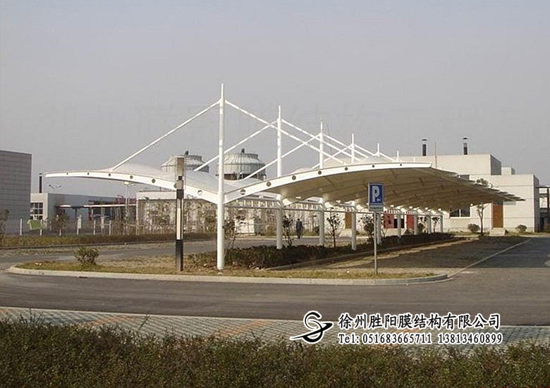 膜結構停車(chē)棚006
