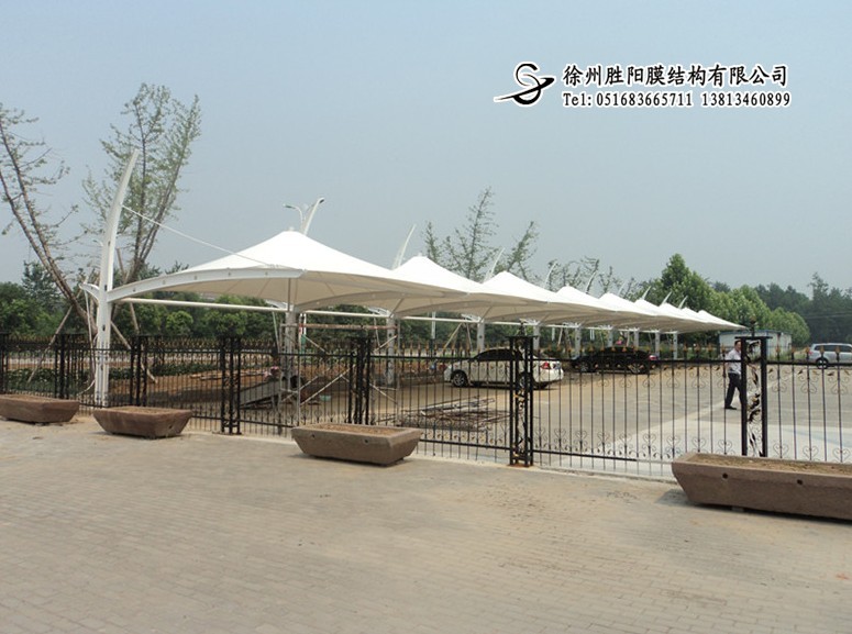 膜結構停車(chē)棚009